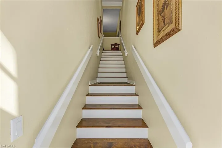 View of stairway