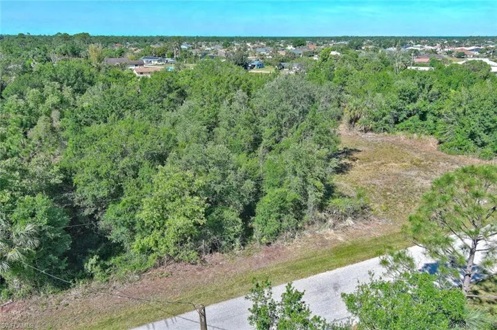 Aerial overview of property's location