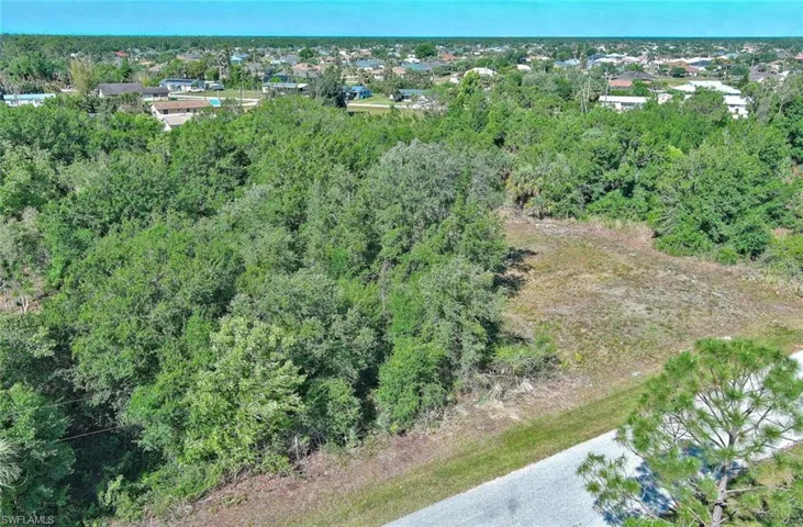 Aerial overview of property's location