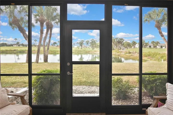 Lake view AND golf course view!