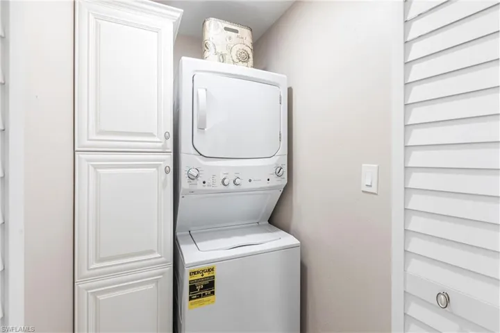 In- Residence Laundry with Pantry Cabinets