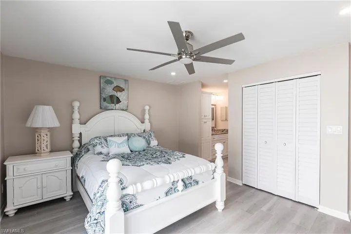 Ensuite ~ New Fans, Vinyl Flooring Throughout