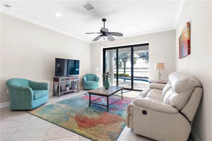 Great Room facing Sliders to Lanai View 2