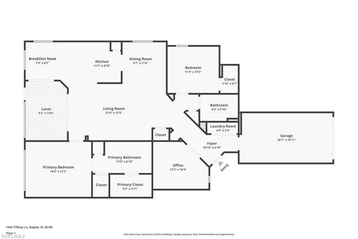 1445  Tiffany  LN, Naples, FL 34105