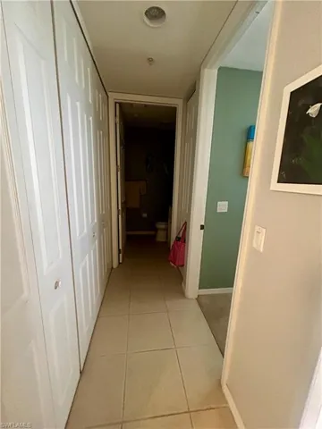 Hall to Laundry and Guest Bdrm & Bath