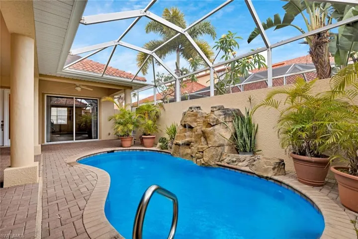 Pool and Waterfall View