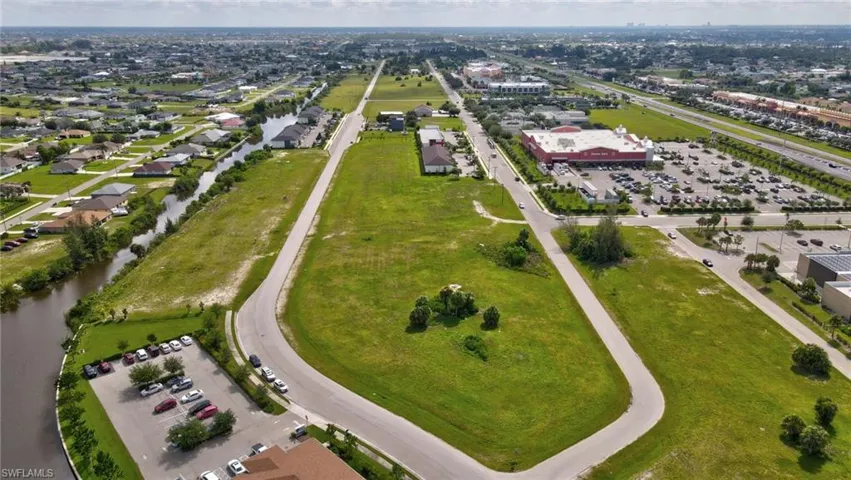 Aerial overview of property's location
