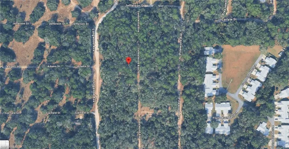Aerial Map. Displaying the geographic layout and surrounding infrastructure of the property