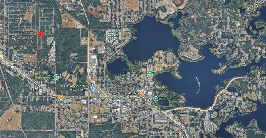 Aerial Map. Indicating the geographic location of the property within its surrounding area