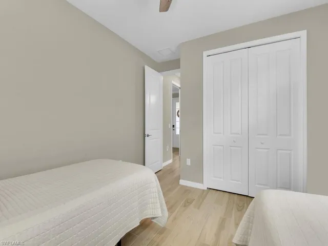 Guest Bedroom with closet