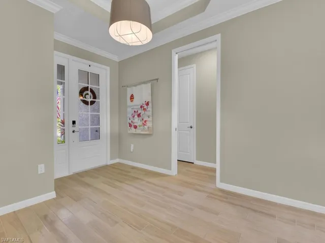 Inviting foyer with generous space and abundant light