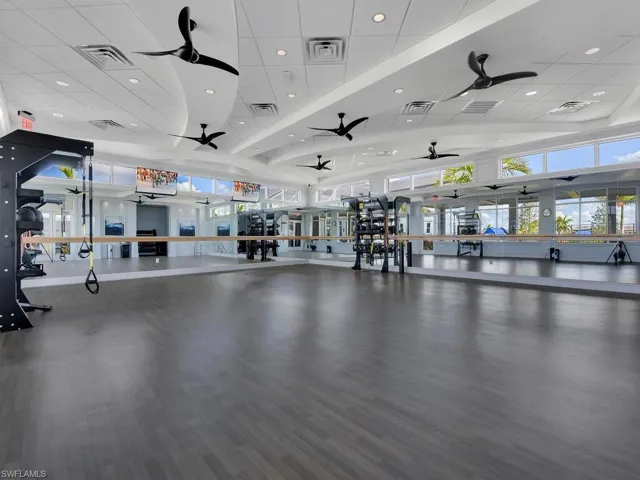 Onsite Functional Fitness Room with Instructors and classes