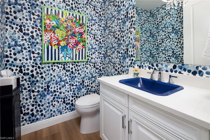 Half Bath off of hallway