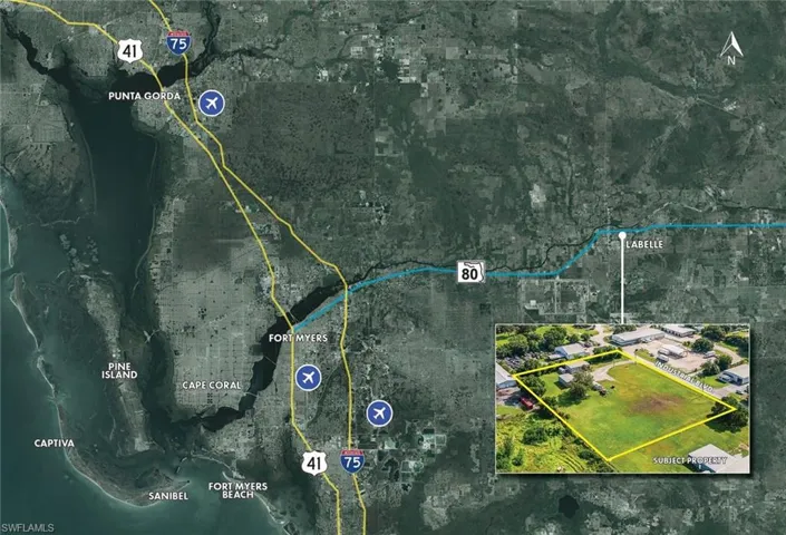 Map / location featuring property parcel outlined