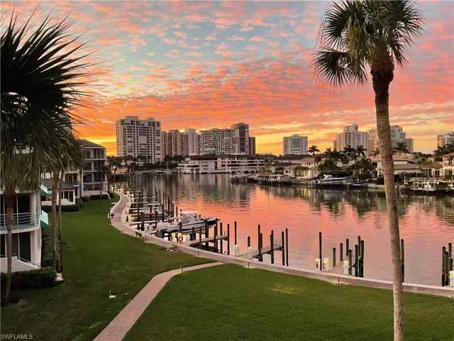 Naples Sunset over the Bay from your windows!