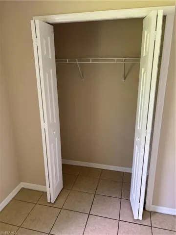View of closet