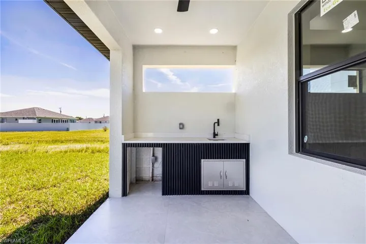 Ready for outdoor kitchen