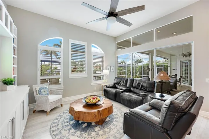 Beautifully updated, this home features water views from all main living areas!