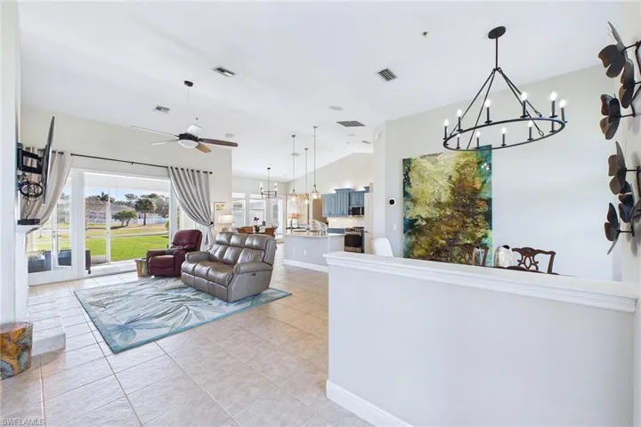 Living Room and Kitchen area.