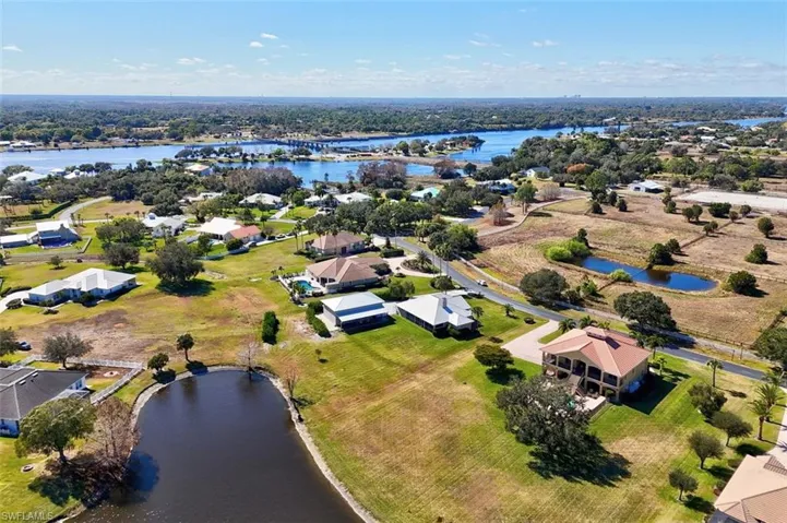 Caloosa Hatchee River is within Riverwind Cove with gulf access.