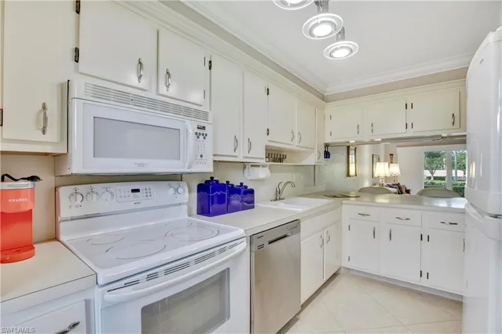 Plenty of countertop space as well