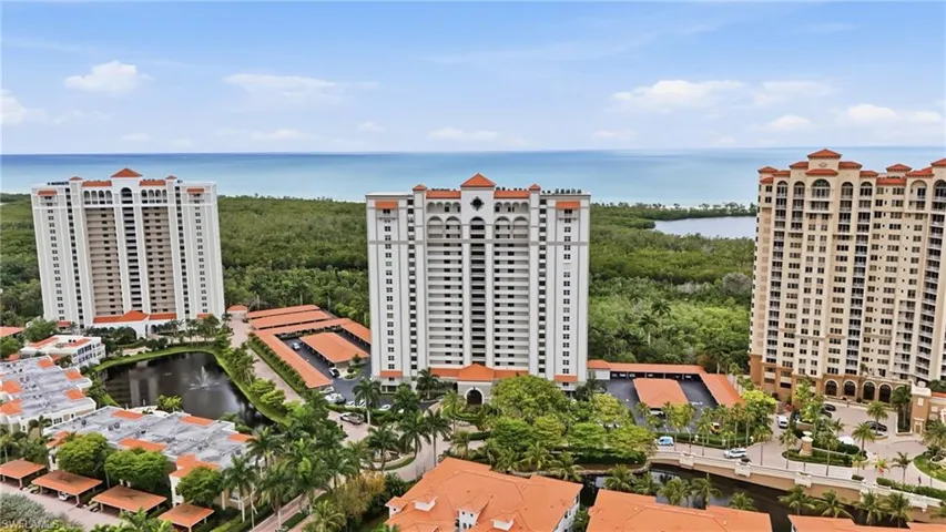 St. Kitts is one of 3 premier high rise condo buildings in Crown Colony a private enclave in Pelican Bay