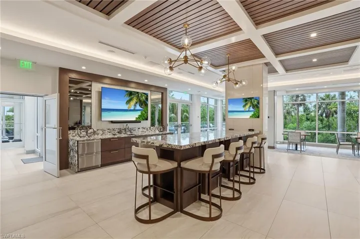 Call the chef for a private large dinner in the social room at St. Kitts