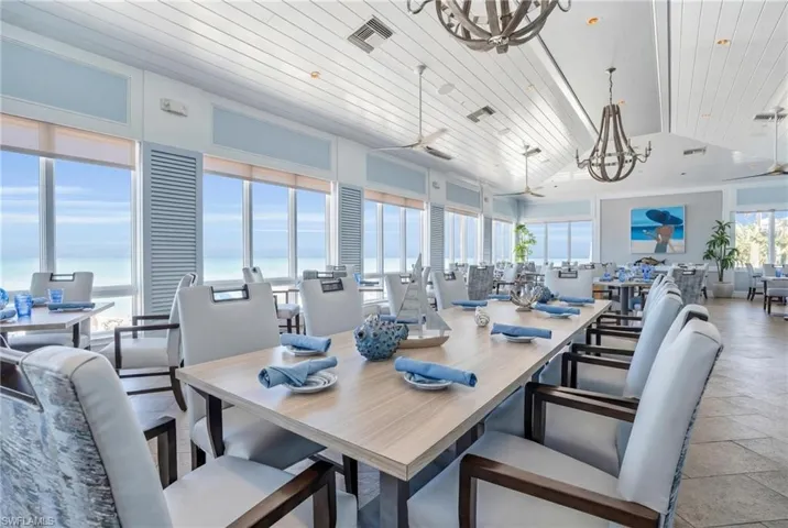 One of the 2 private beachfront dining options