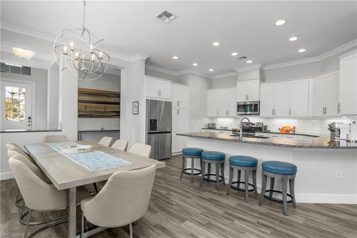 Another View of the Kitchen and Dining Areas