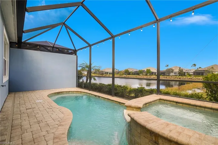 Another shot of the Pool and Spa and Water Views