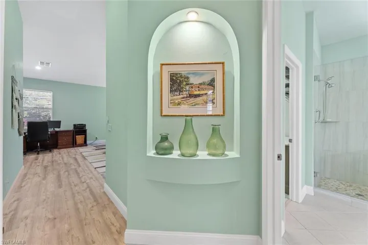 Master bedroom suite