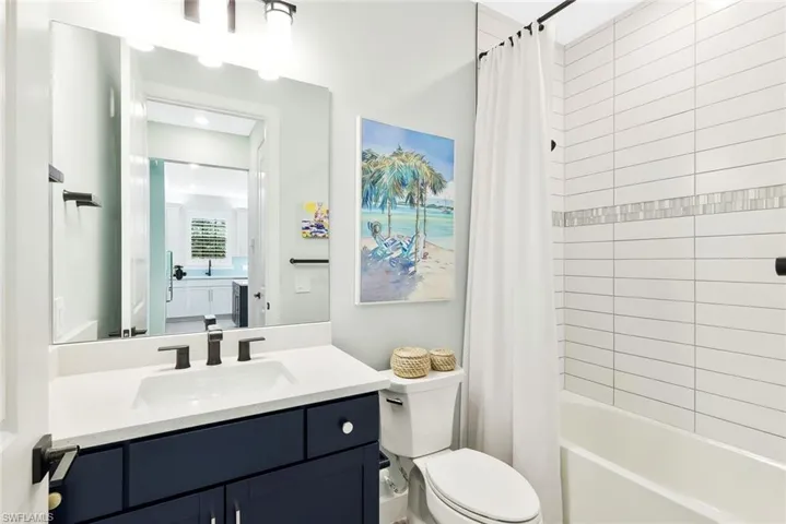Second Full Bath - Tile Also Upgraded to Ceiling