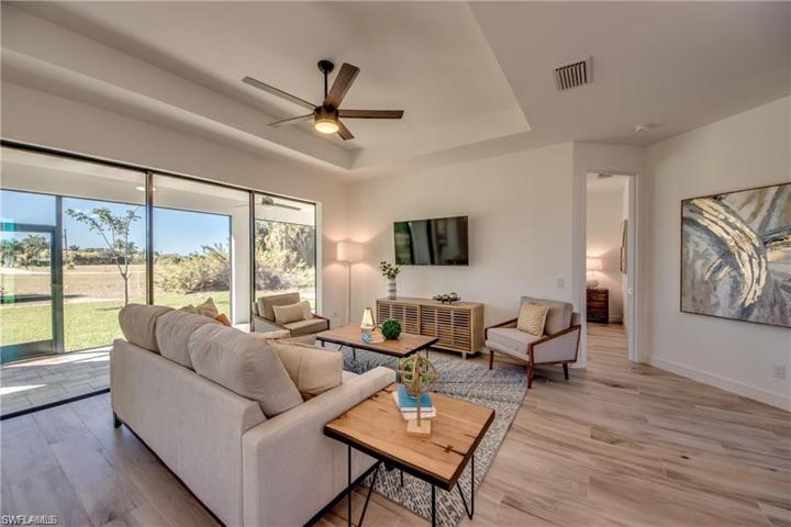 Picture from a previous build home with furniture