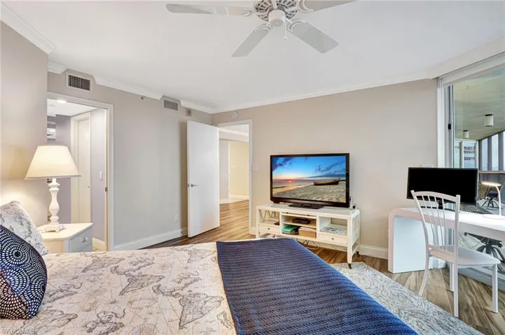 Main Bedroom offers en-suite bath and two walk-in closets