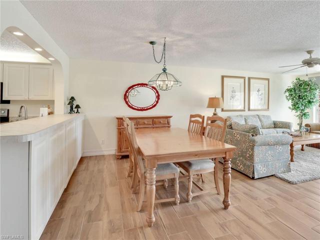 Dining Area W/ Extra Cabinets Added On The Backside Of The Kitchen Into The Dining Area For More Storage