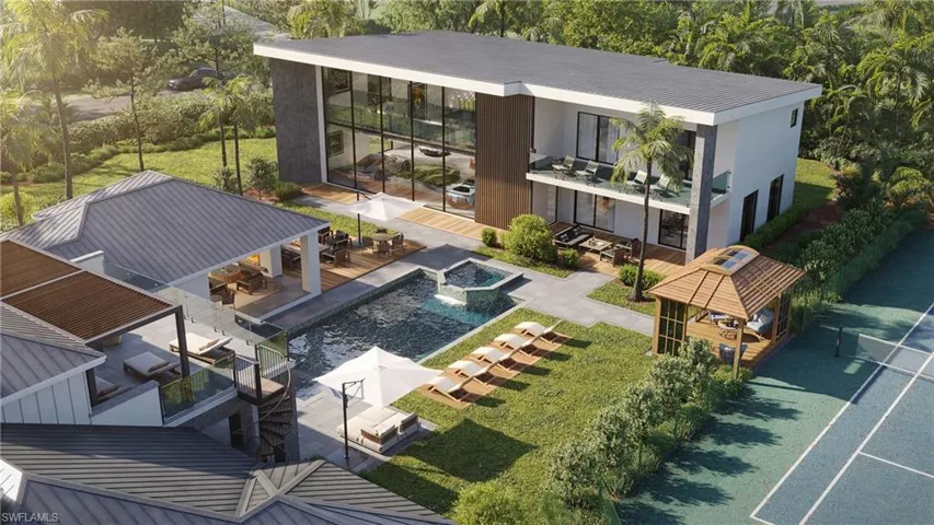 OPTIONAL 12-Car Collector's Retreat at the back of the property adding just under 5K sqft under air