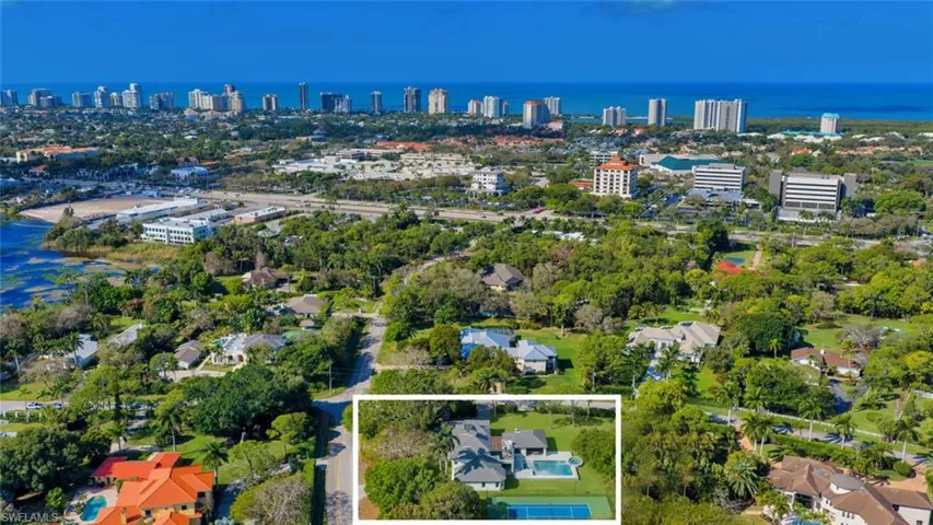 View of the property currently