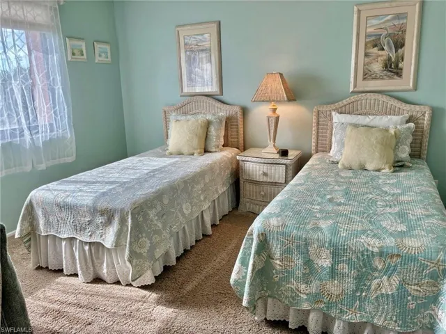 Bedroom featuring carpet floors