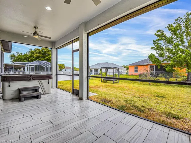 Long Screened Lanai (spa does not convey)