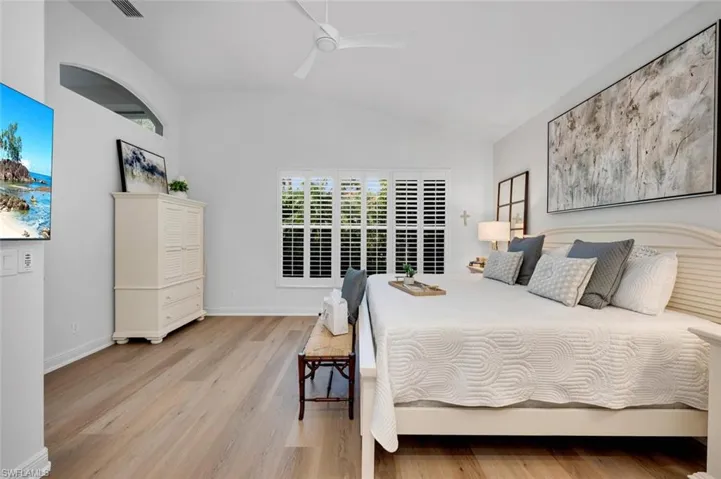 Your sanctuary awaits: a primary bedroom so peaceful and luxurious, you’ll feel like you’re waking up in a five-star resort—minus the check-out time.