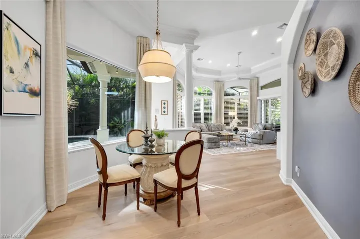 Gather around for meals, laughs, and lively conversations that last long after dessert. This space is the MVP of family dinners and wine nights.