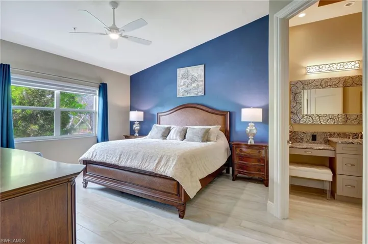 open to master bath