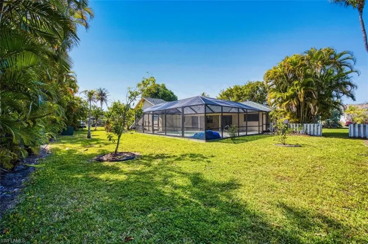 Large fenced in Yard