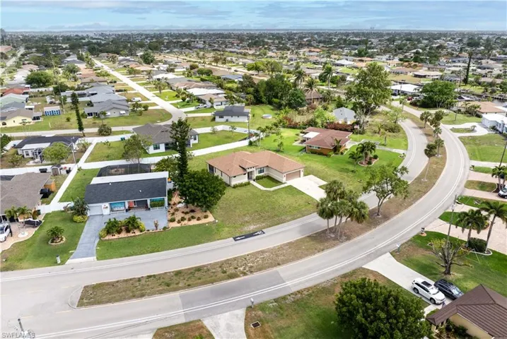 Bird's eye view featuring a residential view