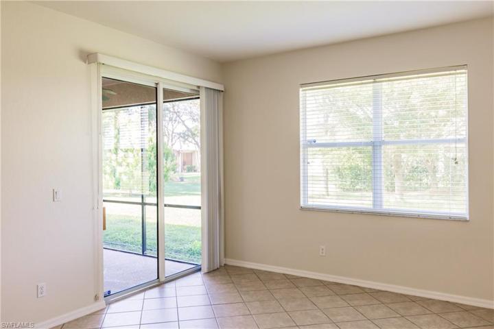 THE MASTER BEDROOM HAS A SLIDING GLASS DOOR TO THE LANAI WITH PRIVACY BLINDS!