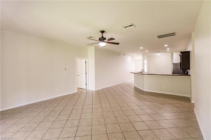 VIEW FROM THE LANAI THRU THE "GREAT ROOM" TO THE KITCHEN!