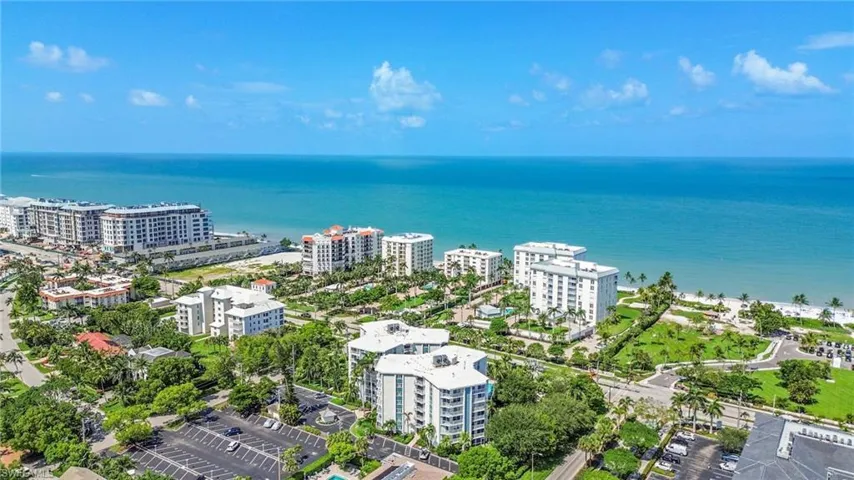 View of urban area featuring a large body of water