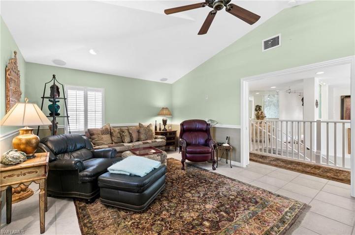 Third bedroom, staged as a second family room