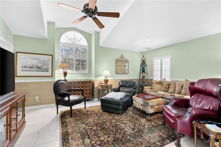 Third bedroom staged as second family room