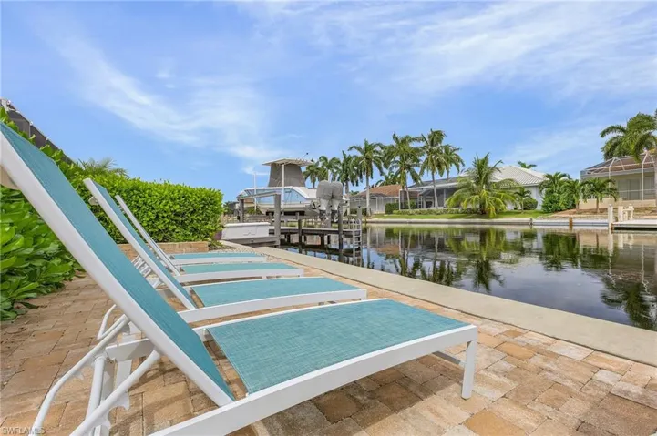 Surrounding community featuring a water view and a dock